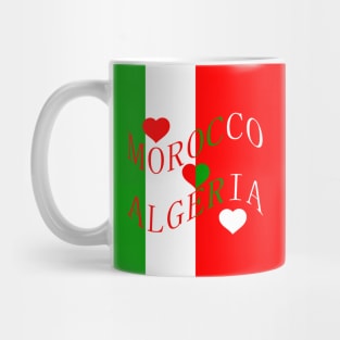 MOROCCO ALGERIA FLAG Mug